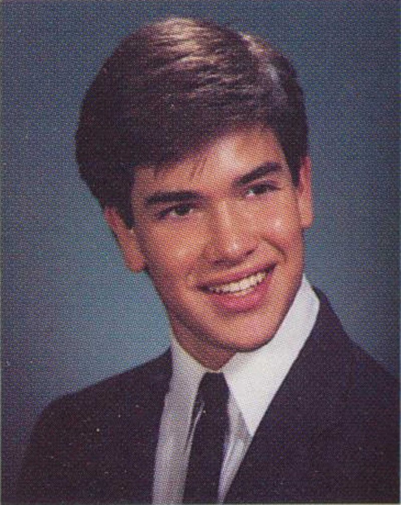 A high school yearbook photograph of Marco Rubio from his 1989 graduating class. A high school yearbook photograph of Marco Rubio from his 1989 graduating class.