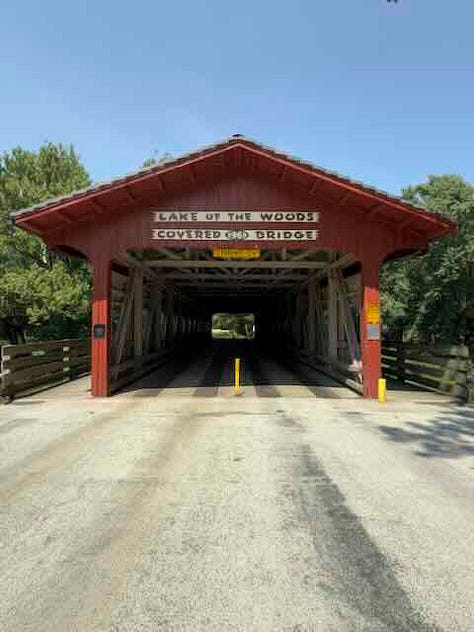 Scenes from a road trip through Illinois to Elkhart Lake, Wisconsin