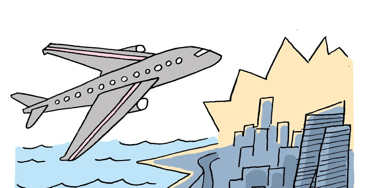 Our Perfectly Pretend Plane Romance