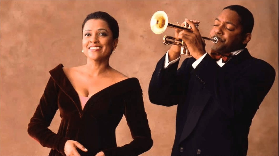 Screenshot of Kathleen Battle and Wynton Marsalis 