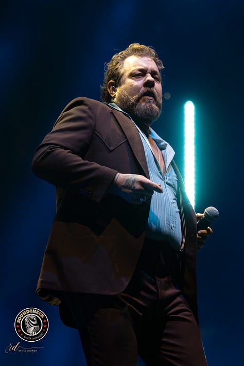 Nathaniel Rateliff performs at Canadian Tire Centre photo Renee Doiron