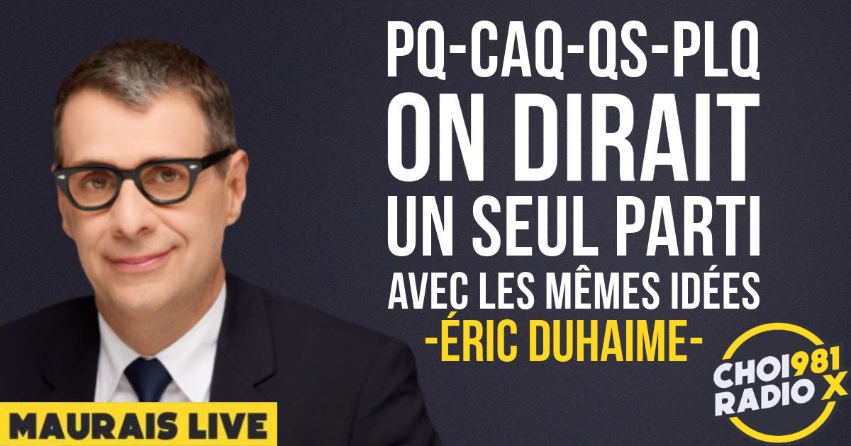 La souveraineté n'est pas une priorité dans Arthabaska – Radio X La souveraineté n'est pas une priorité dans Arthabaska – Radio X
