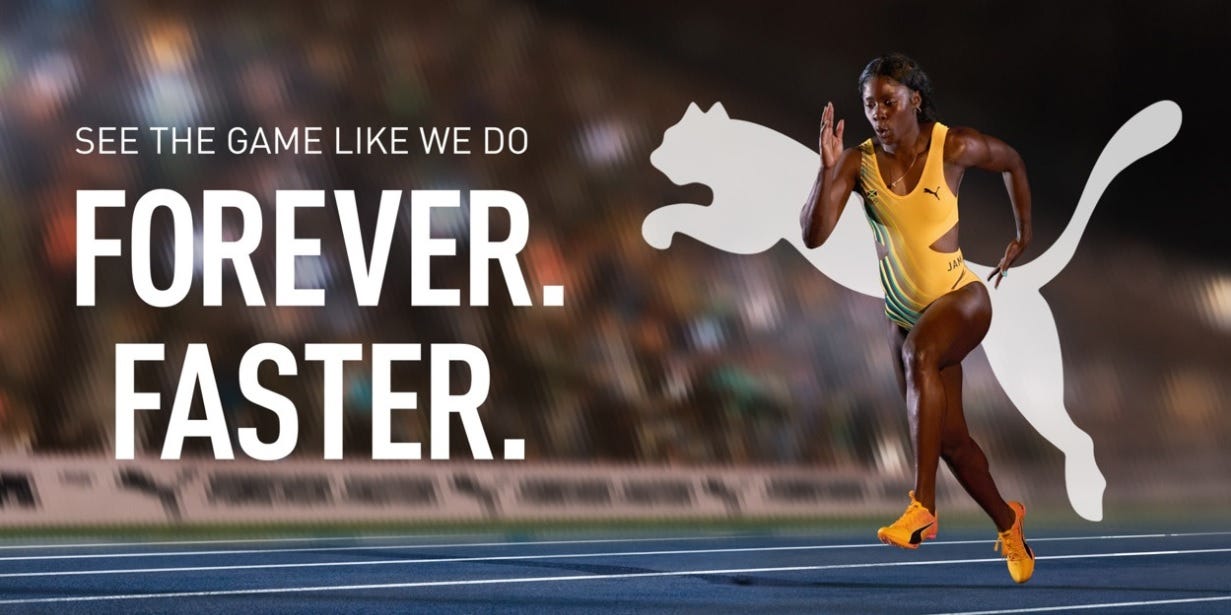 Puma foca velocidade no lançamento da primeira campanha global em 10 anos -  Máquina do Esporte