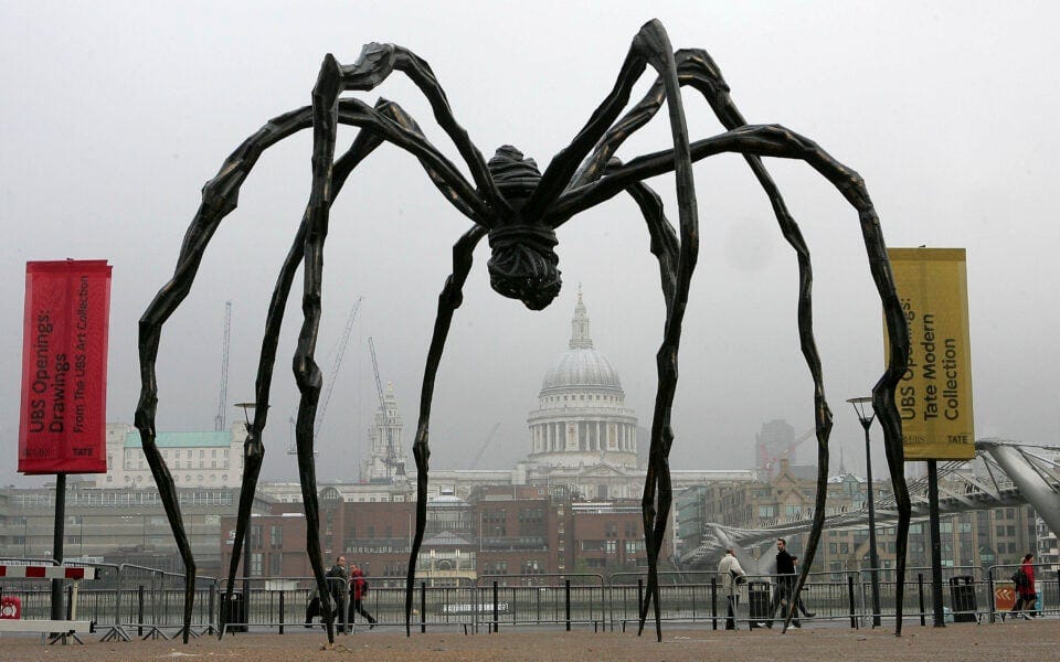 Giant spider arrives at the SNFCC