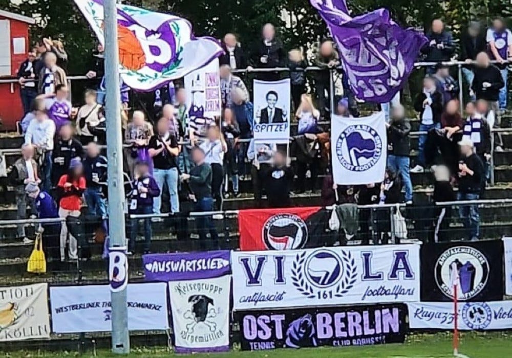 Ordnungsdienst wollte TeBe-Fans gewaltsam eine Fahne entreißen -  Faszination Fankurve