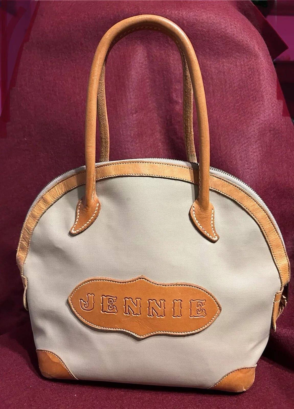 King Ranch La Bolsa Tan Bag - Picture 1 of 13