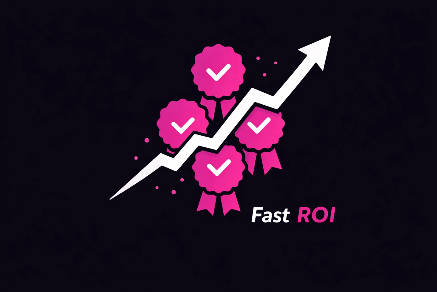 Isometric pink blocks and an upward arrow symbolizing the fast ROI of specialized nursing certifications. Isometric pink blocks and an upward arrow symbolizing the fast ROI of specialized nursing certifications.