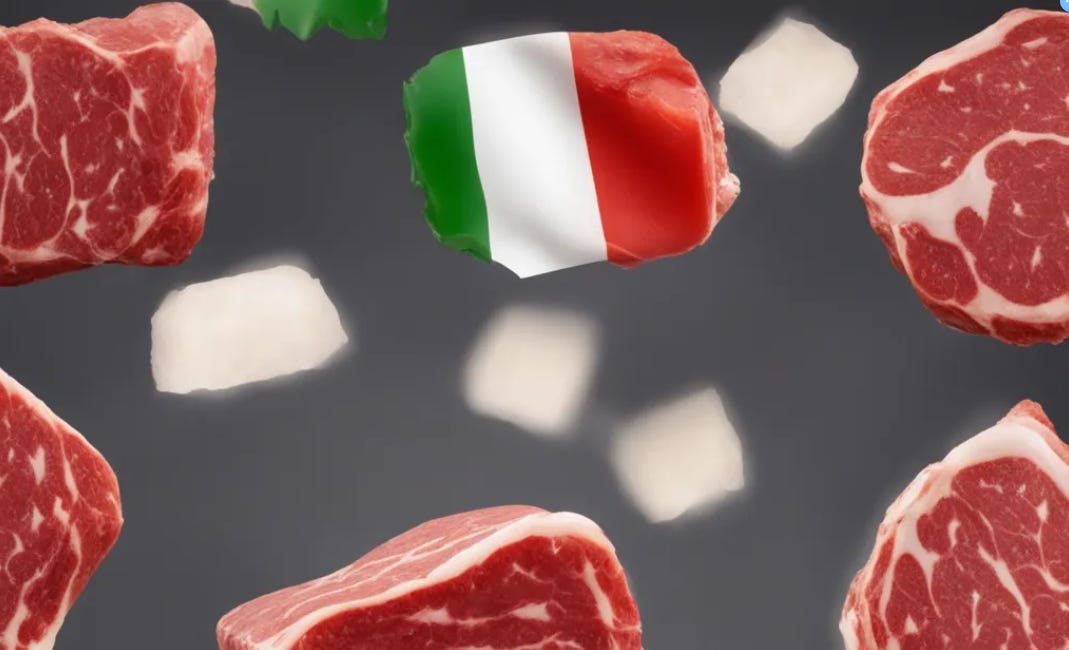 HUGE: Italy to BAN fake lab grown meat