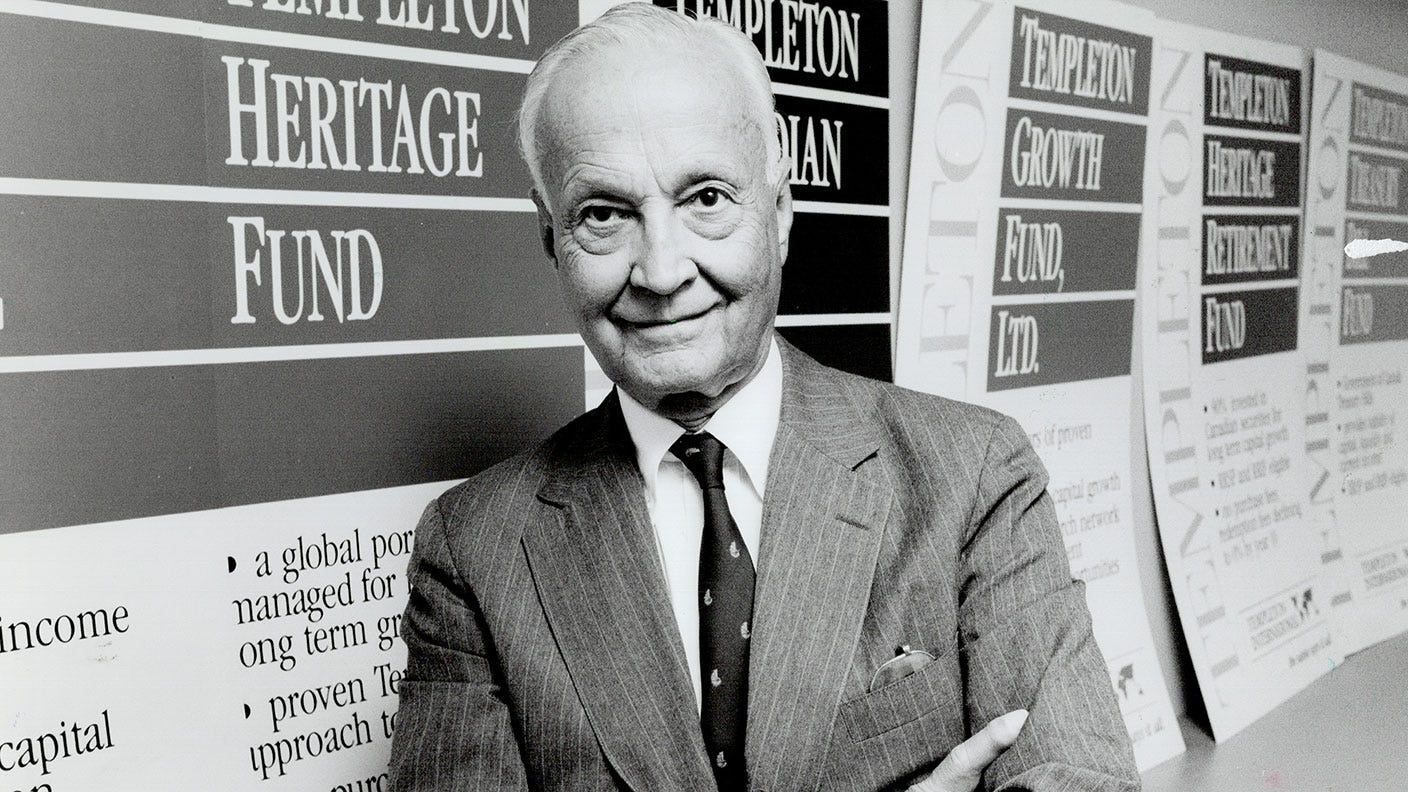 In these attention-seeking times, investors should learn from Sir John ...