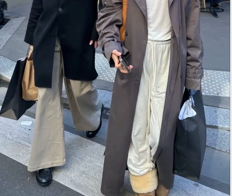The Paris girl has stopped trying