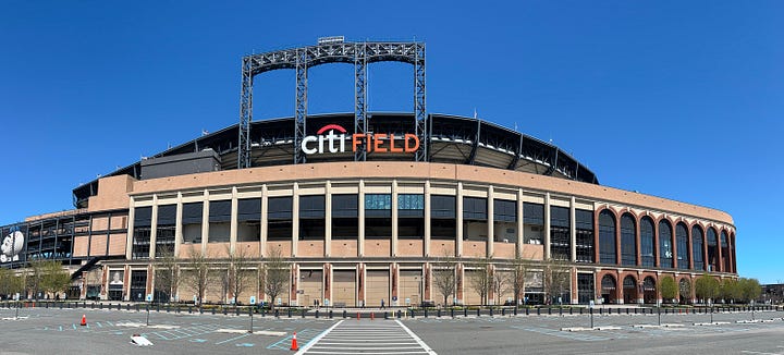 stadium, facade, stairs, signs