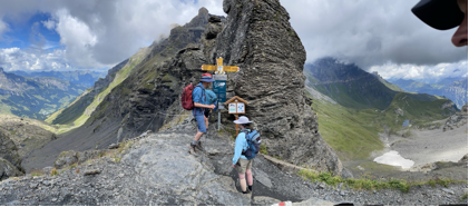 The knife-edge Sefinafurgga itself. That’s really all there is of this pass.