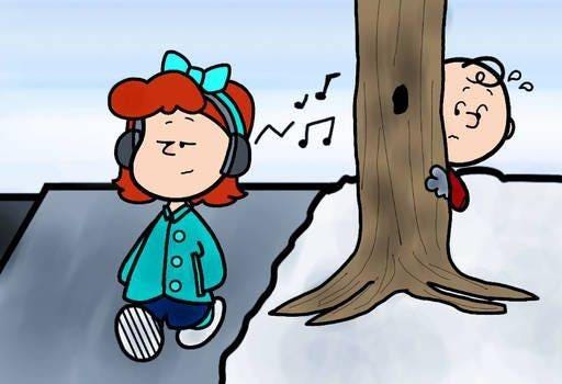 Charlie Brown and The Little Red Haired Girl. by ... Charlie Brown and The Little Red Haired Girl. by ...