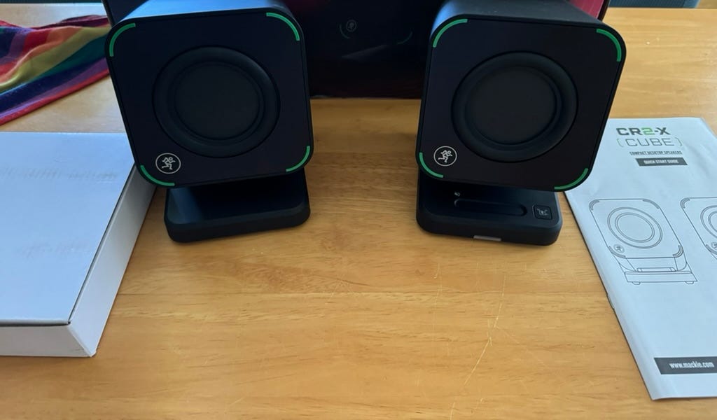 Mackie CR2-X Cube Desktop Speaker Review - by Paul Lefebvre