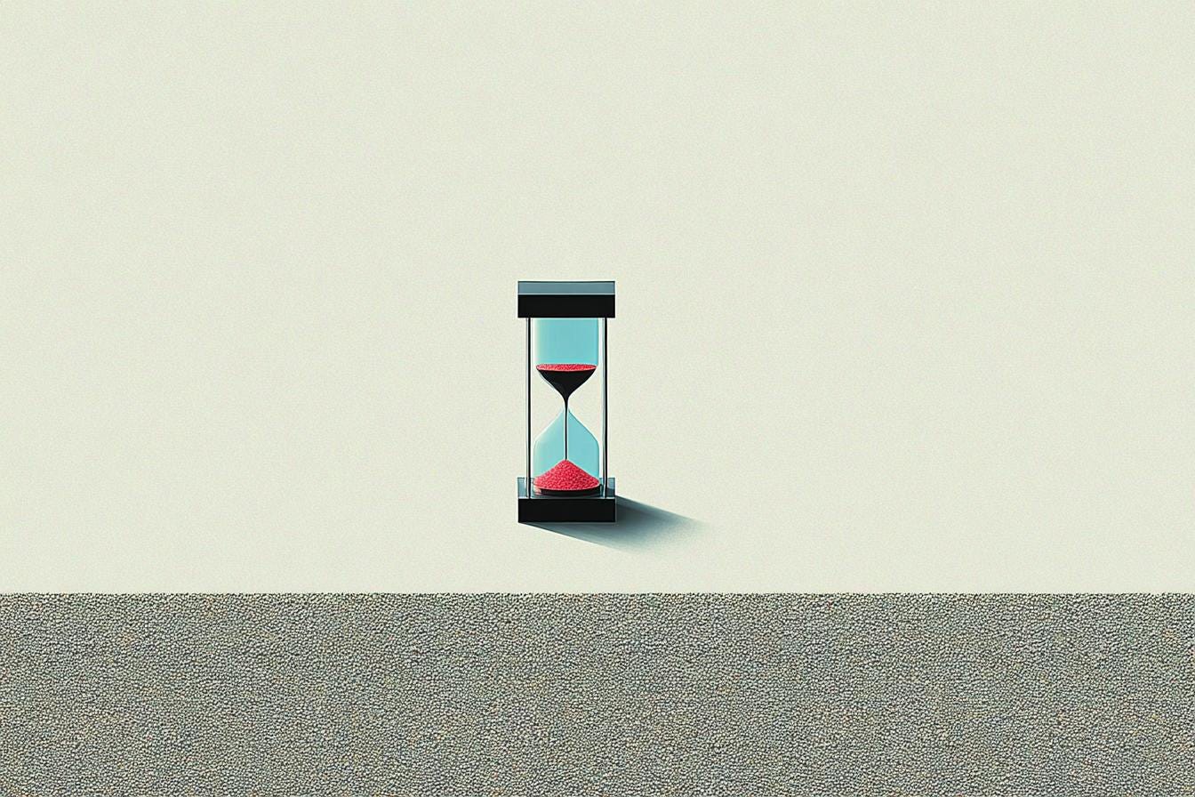 illustration of an hour glass illustration of an hour glass