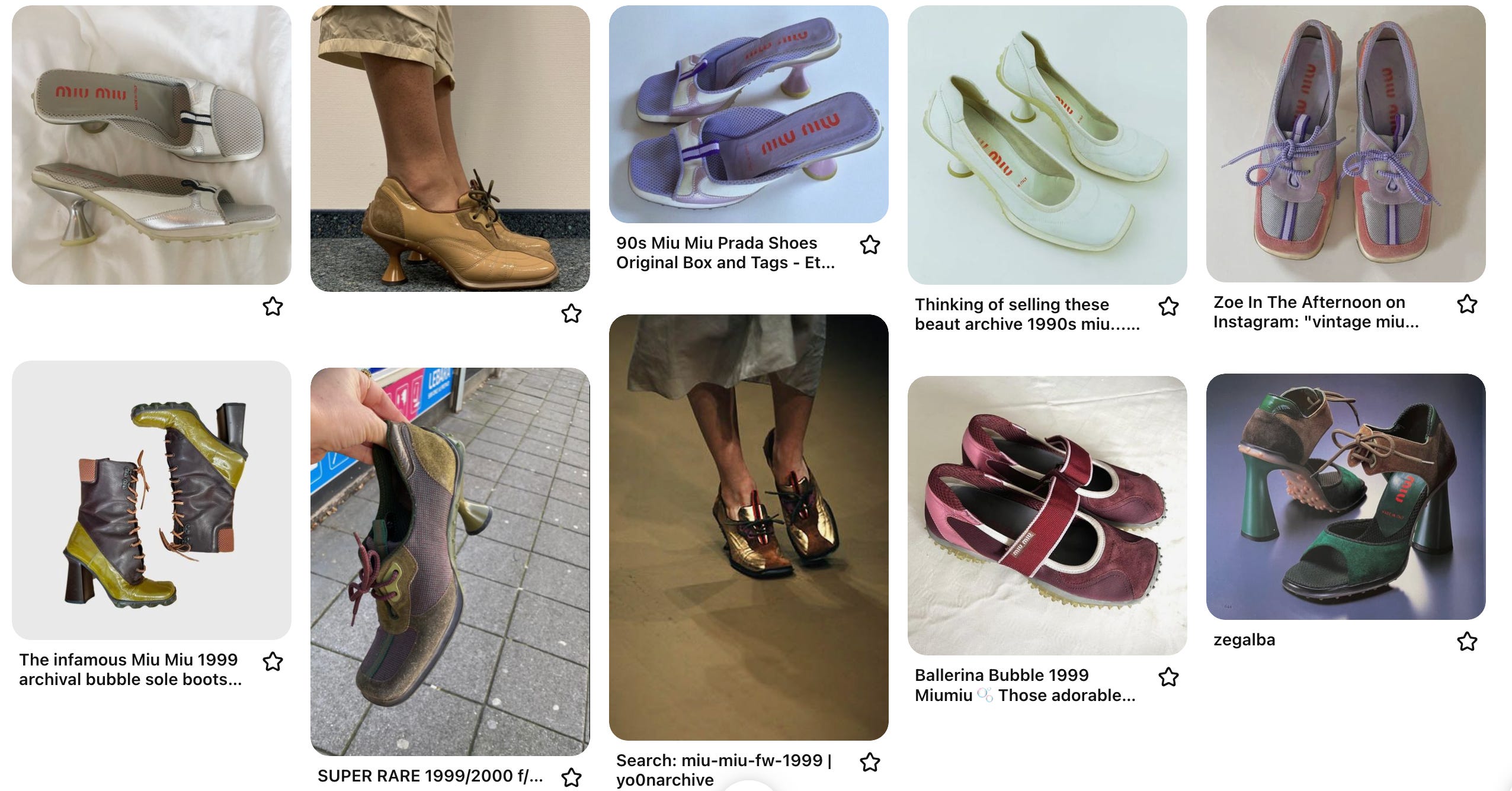 vintage miu miu: how to identify and collect these coveted