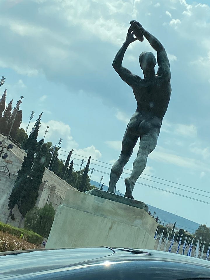 ancient statue butts