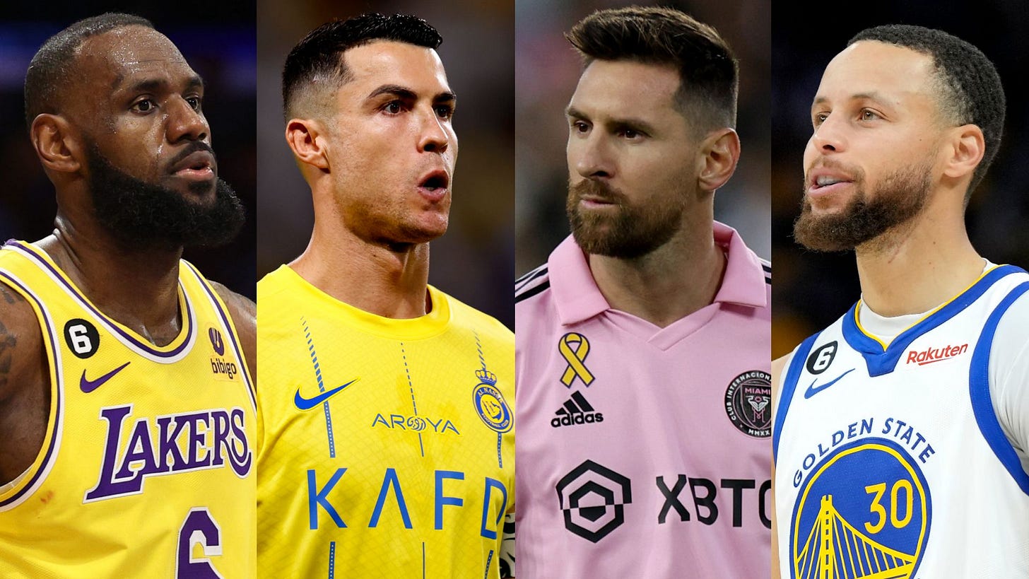 Cristiano Ronaldo is LeBron James, Lionel Messi is Steph Curry' –  Comparisons between football icons and NBA superstars explained by  ex-Barcelona loanee Kevin-Prince Boateng | Goal.com US