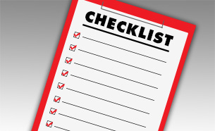 an illustration of a checklist