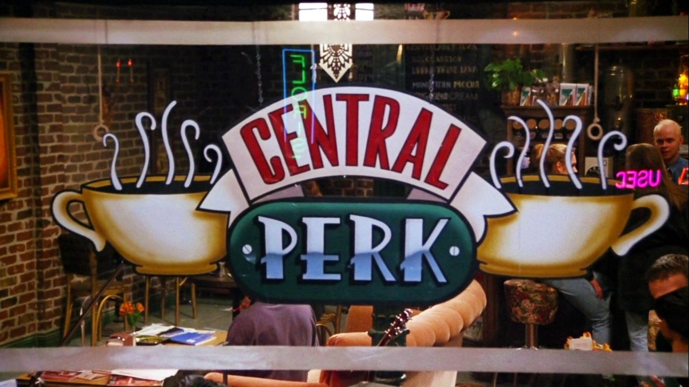 Central Perk Cafe – o café do seriado Friends - Nova York e Você