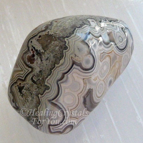 Gorgeous lacy Crazy Lace Agate