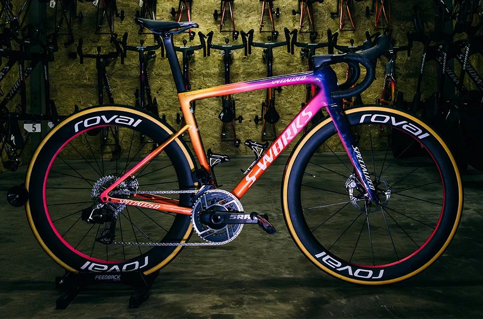 $50K 1-of-1 Custom Specialized S-Works Tarmac SL8 Bike Includes 'Pro-Only'  Components - Bikerumor