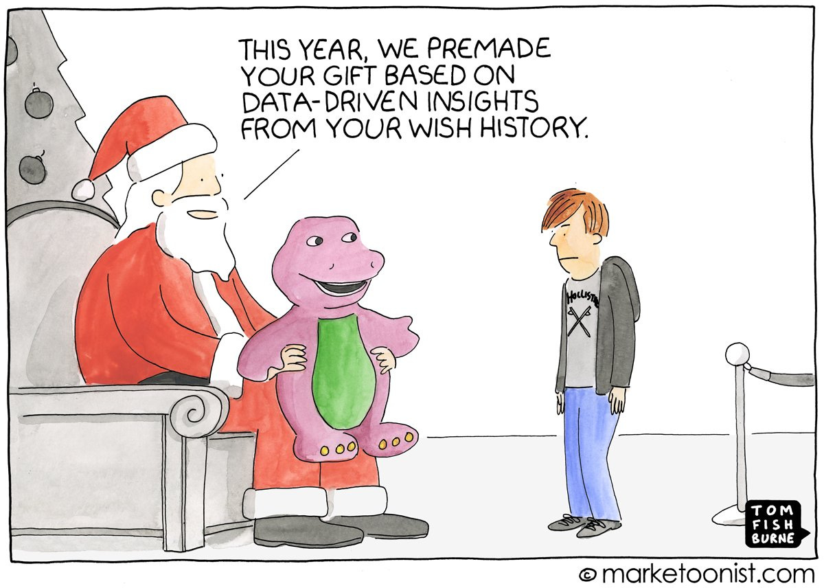 predictive analytics for marketing - Marketoonist | Tom Fishburne