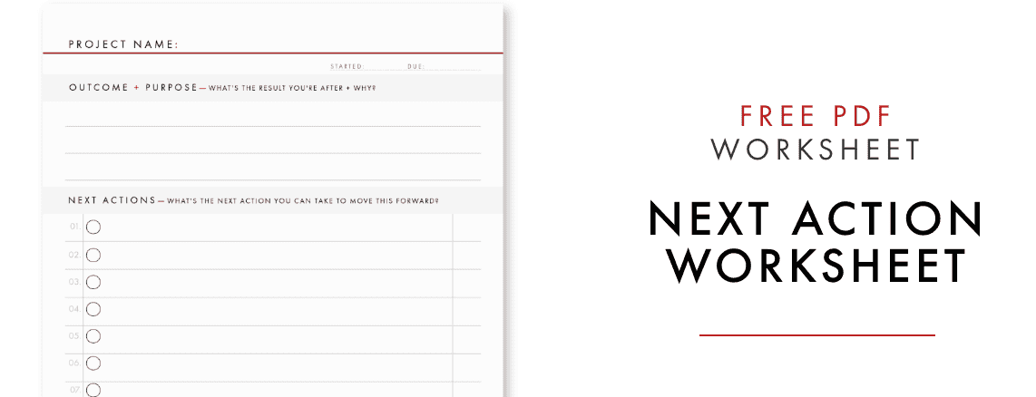 Free-PDF-worksheet-how-to-overcome-procrastination-with-the-next-action-method