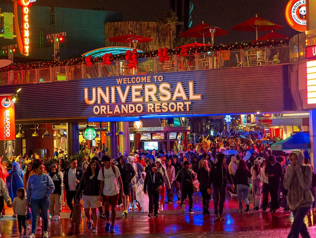The Welcome to Universal Orlando Resort sign at CityWalk. Image: Eric A. Soto via Wikimedia Commons The Welcome to Universal Orlando Resort sign at CityWalk. Image: Eric A. Soto via Wikimedia Commons