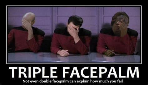 triple facepalm star trek | koosah1066 | Flickr