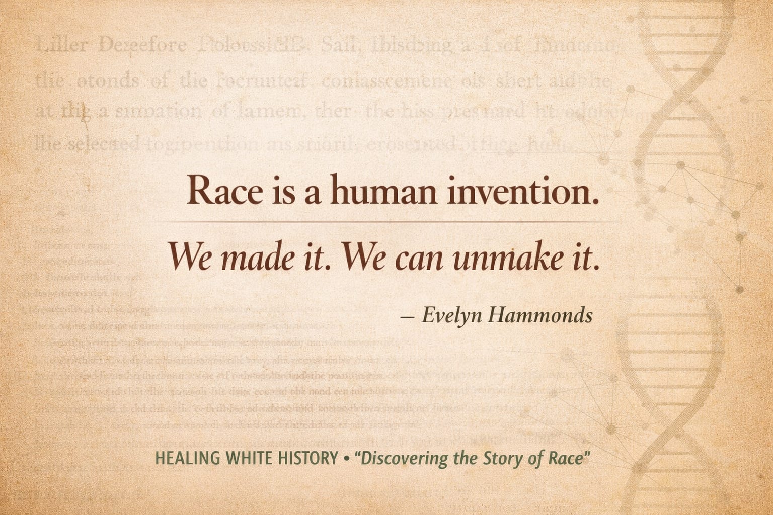 Discovering the Story of Race