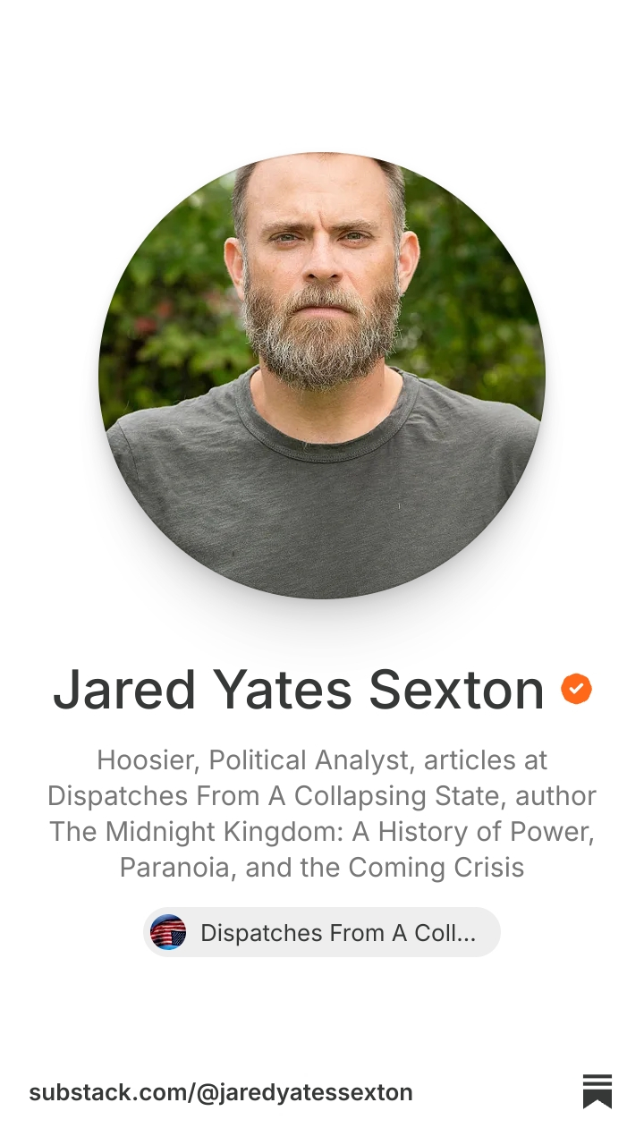 Jared Yates Sexton | Substack
