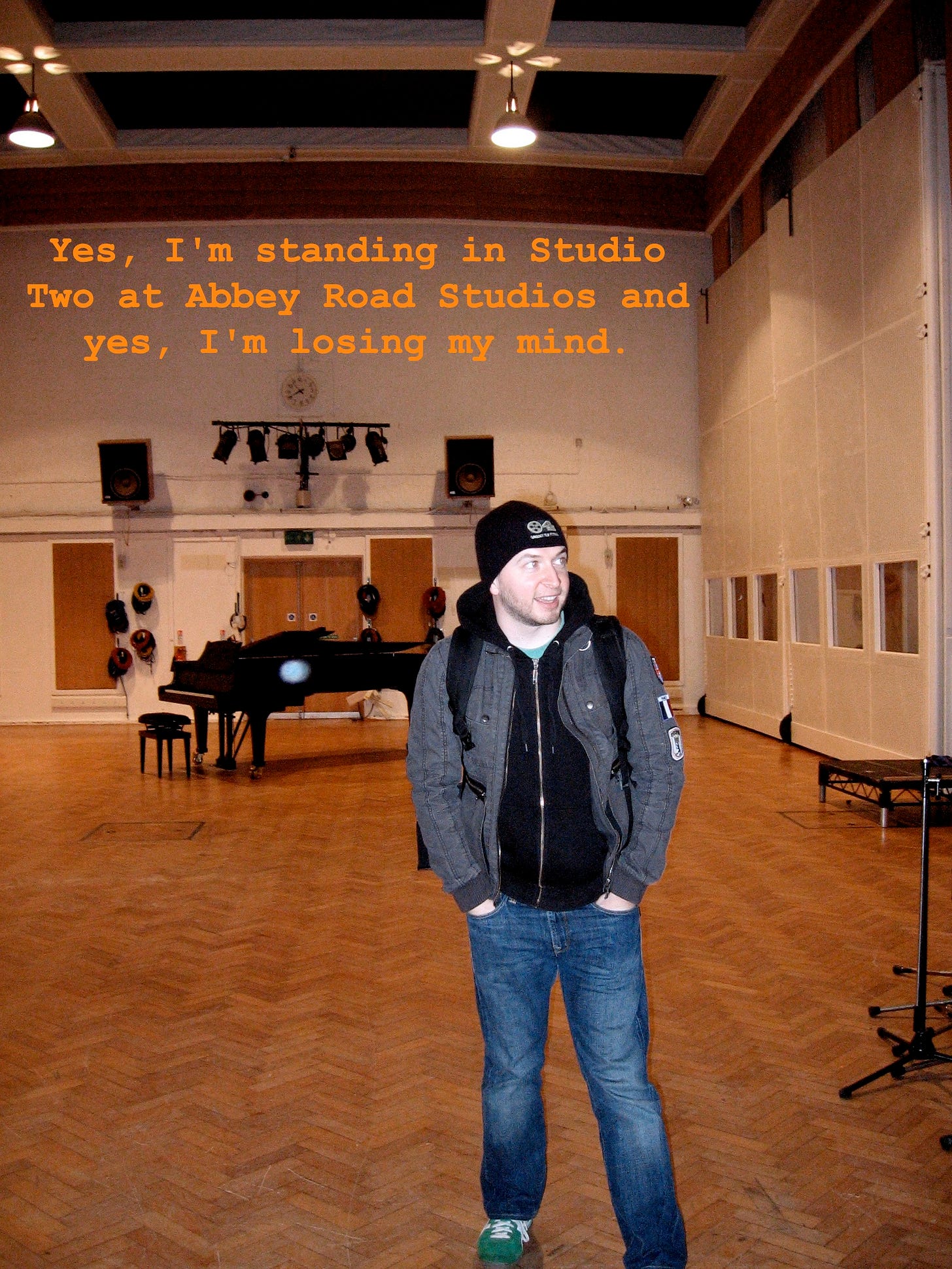 Lauer at Abbey Road Studios Lauer at Abbey Road Studios