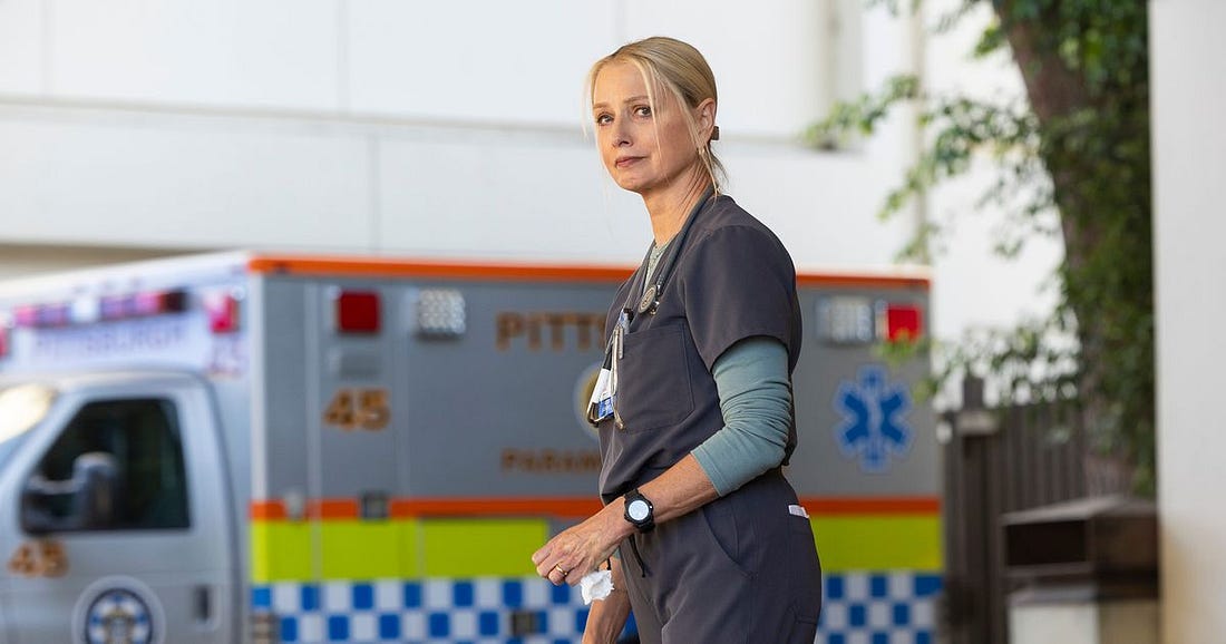 The Pitt': Katherine LaNasa Explains Dana's Punching Arc