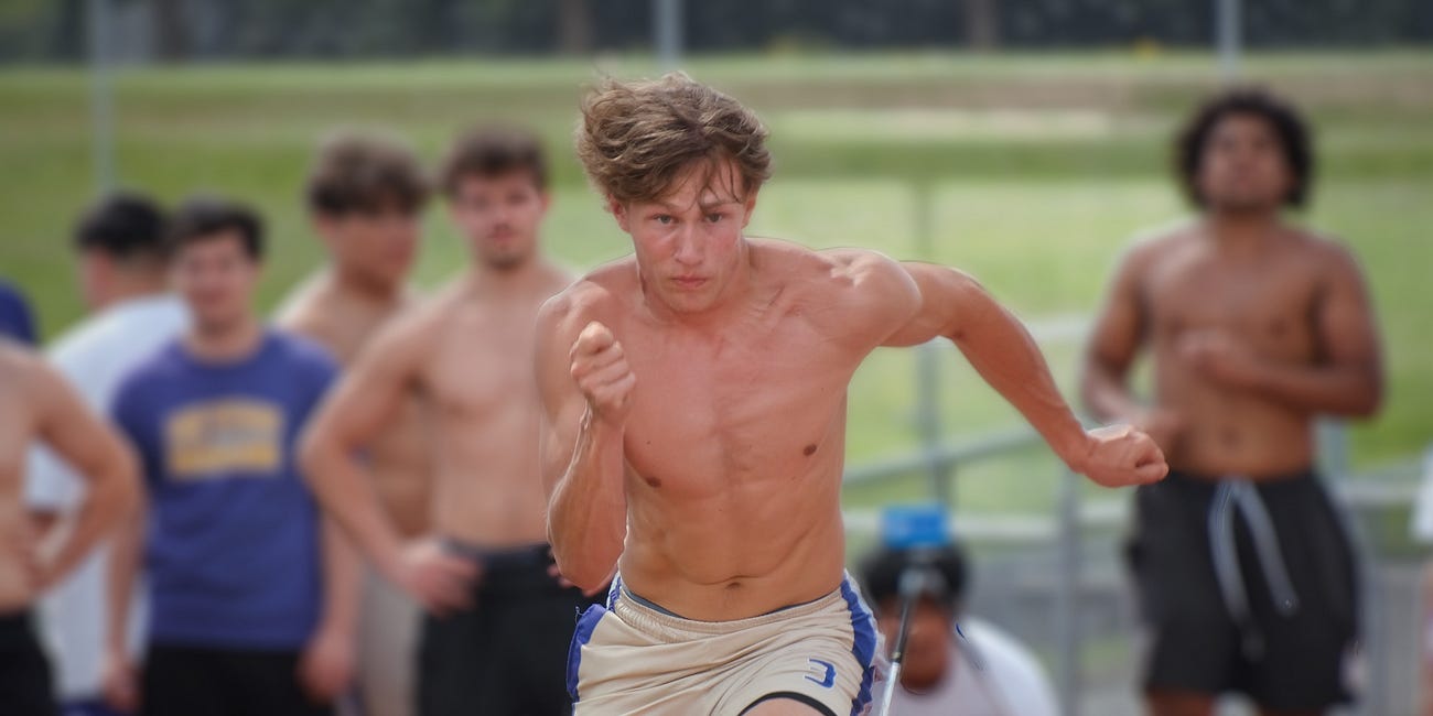 Lake’s Max Cook Sets Football Program Record with 4.36 40-yard-dash