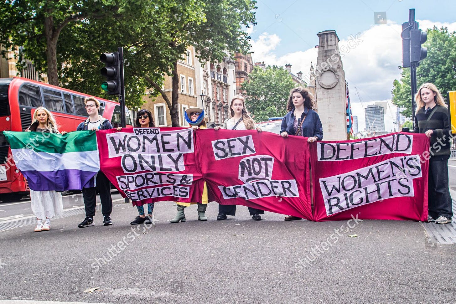 Standing For Trans Rights, Protest In London, UK, England, United Kingdom - 25 May 2025