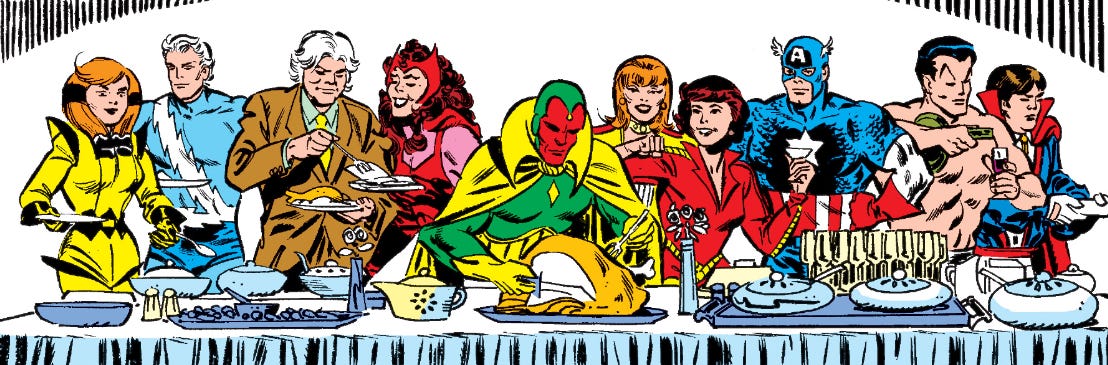 Thanksgiving with the Superheroes, 2024 edition