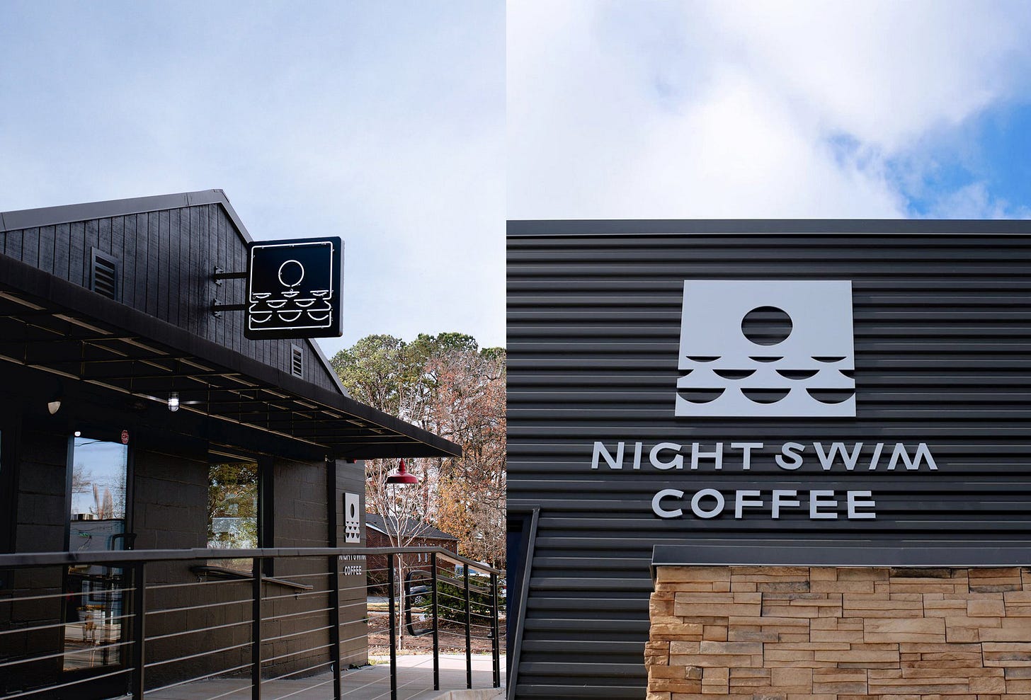New Logo, Identity, and Packaging for Night Swim Coffee by the Design Office of Matt Stevens
