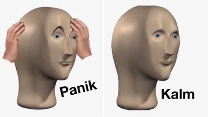 Panik Kalm | Know Your Meme