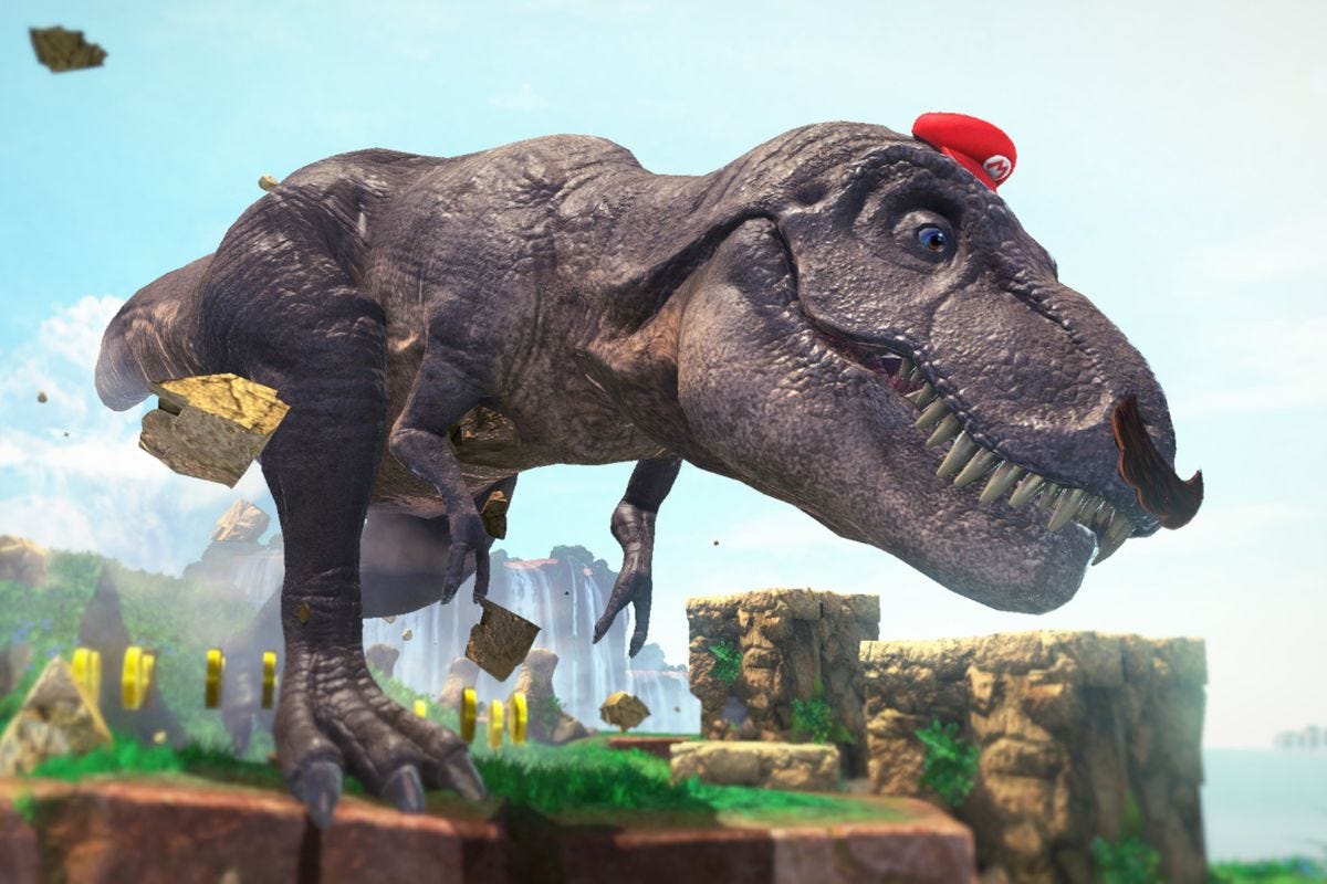 Mario possesses man, a frog, a dinosaur and more in Super Mario Odyssey - Polygon