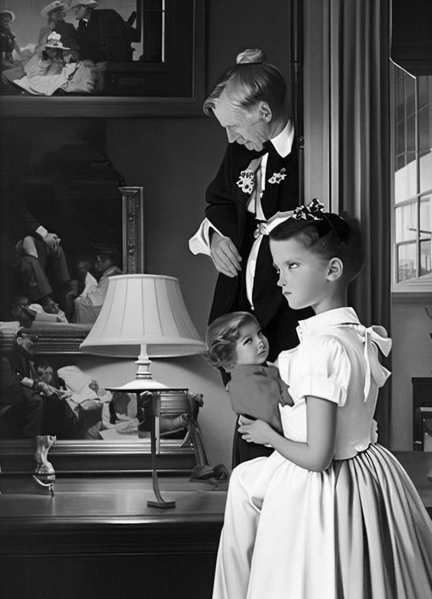 Do machines dream of child brides with adult babies in father's study or was that us? Do machines dream of child brides with adult babies in father's study or was that us?