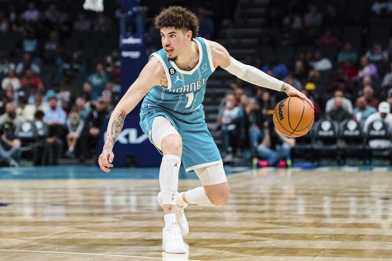 LaMelo Ball breaks ankle, latest setback in rough season - Victoria Times  Colonist