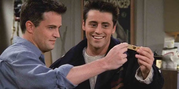 Chandler and Joey Friends BFFs in Pop Culture  | rmrk*st | Remarkist Magazine
