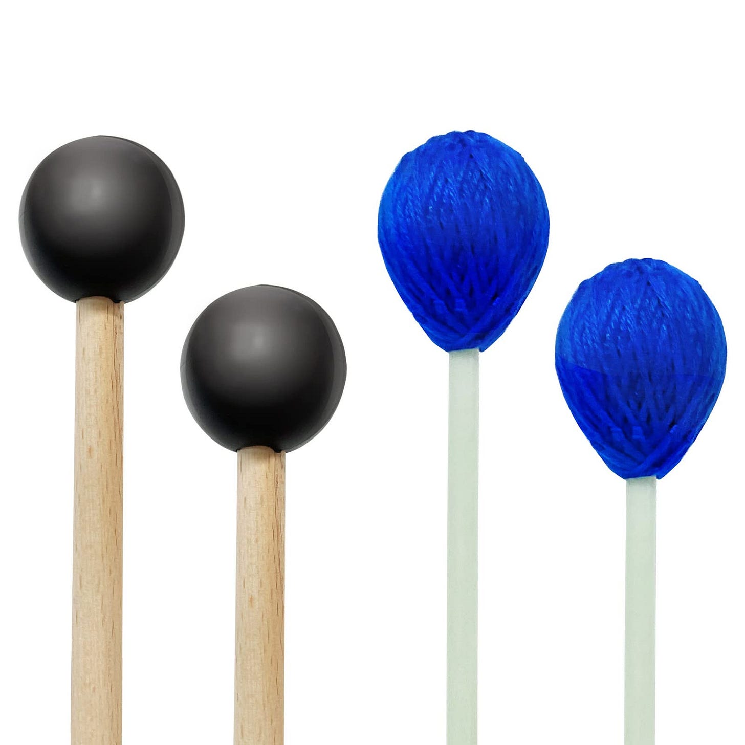 Amazon.com: Drum Mallets,2 Pairs Rubber and Yarn Marimba Mallets Percussion instrument Accessories for Steel Drum, Bass, Cymbals, Glockenspiel, Xylophone Mallets for Beginners : Musical Instruments Amazon.com: Drum Mallets,2 Pairs Rubber and Yarn Marimba Mallets Percussion instrument Accessories for Steel Drum, Bass, Cymbals, Glockenspiel, Xylophone Mallets for Beginners : Musical Instruments