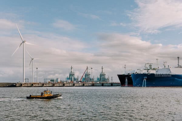 A Parade of Tankers Has Eased Europe's Energy Crisis - The New York Times