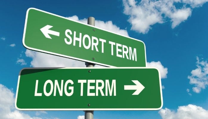 Long term thinking as a way of life