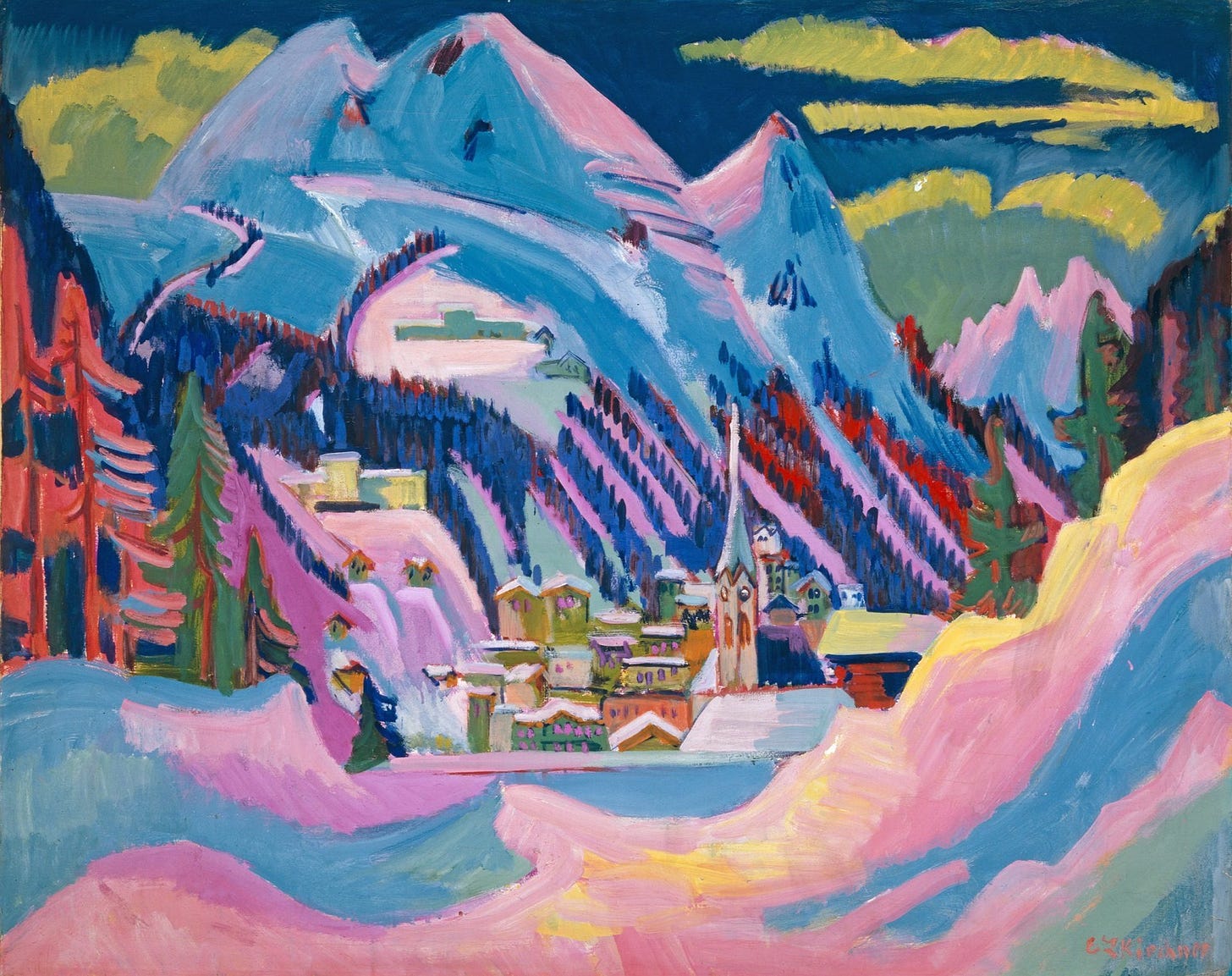 Davos in Winter Air | Nicholas Hall