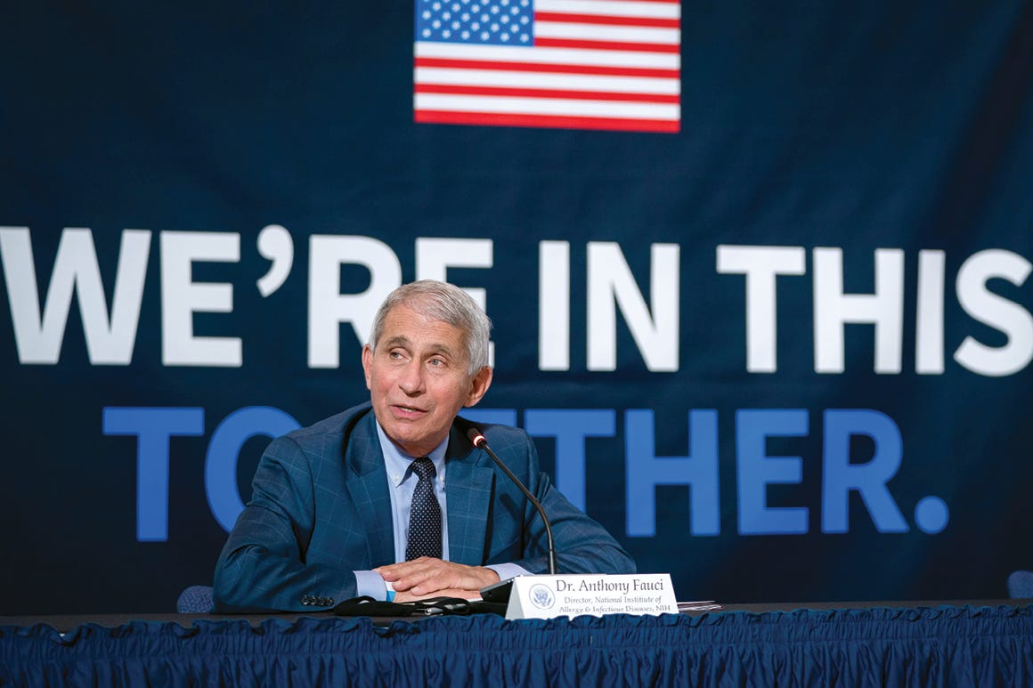 Anthony Fauci, M.D., '62: COVID Crusader | Holy Cross Magazine