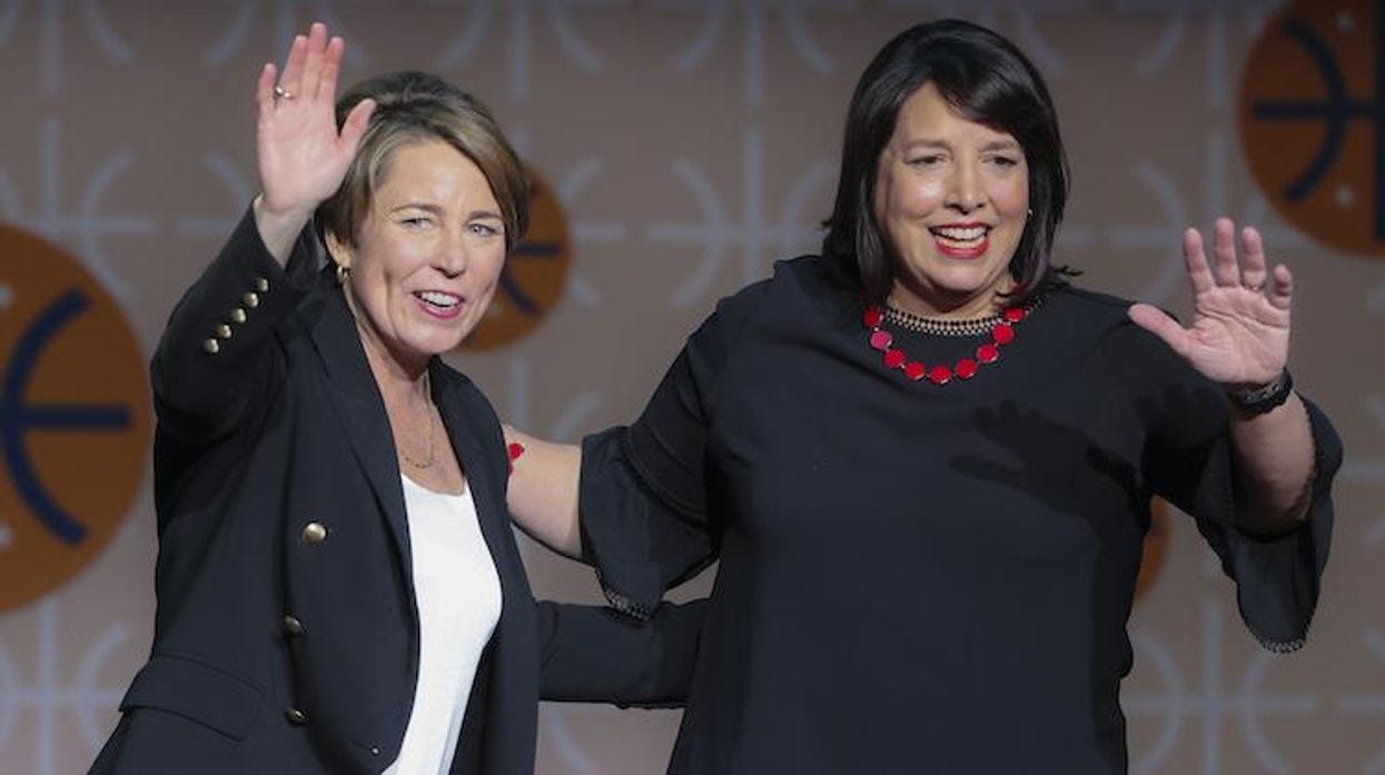 Maura Healey Sworn in as Nation's First Lesbian Governor