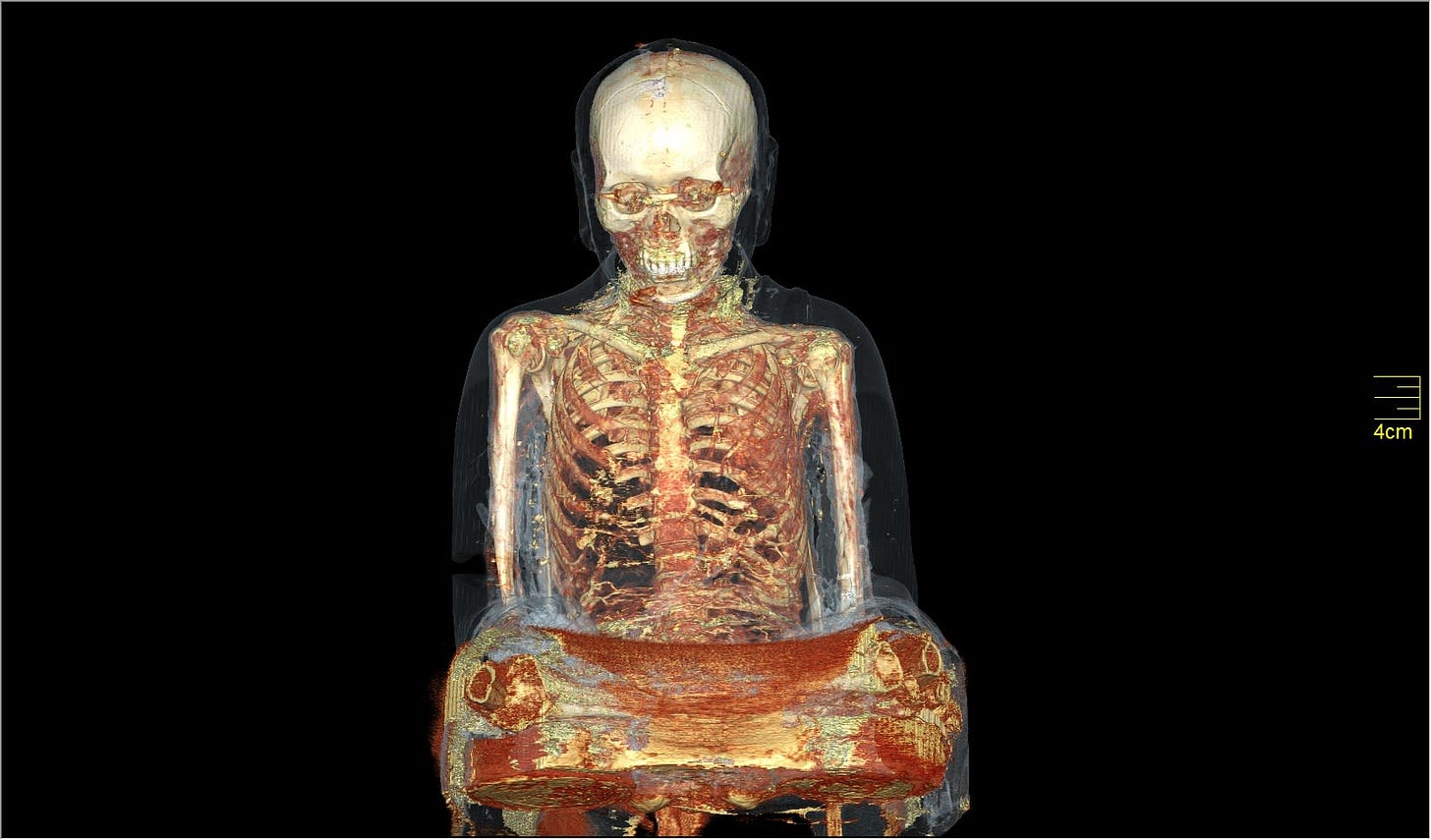 1,000-year-old mummified monk hidden in statue | CNN